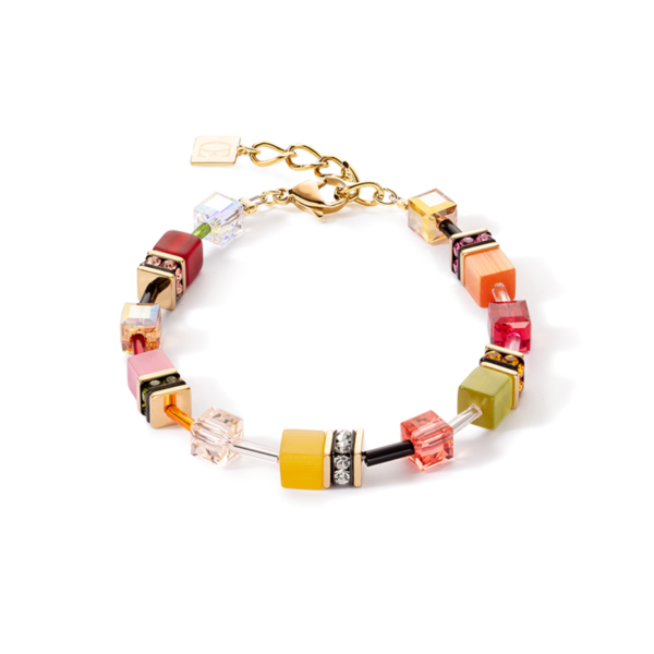 GeoCUBE® Iconic Multicolour Indian Summer Armband Coeur de Lion 2838/30-1585