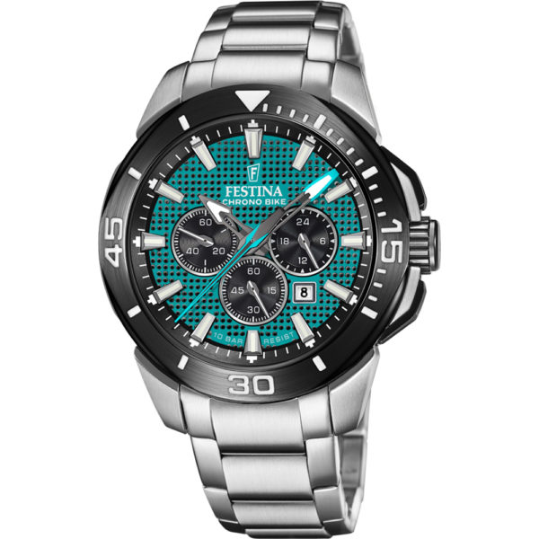 FESTINA 2022 Chrono Bike Herrenuhr F20641/3 Edelstahl 316L Armband